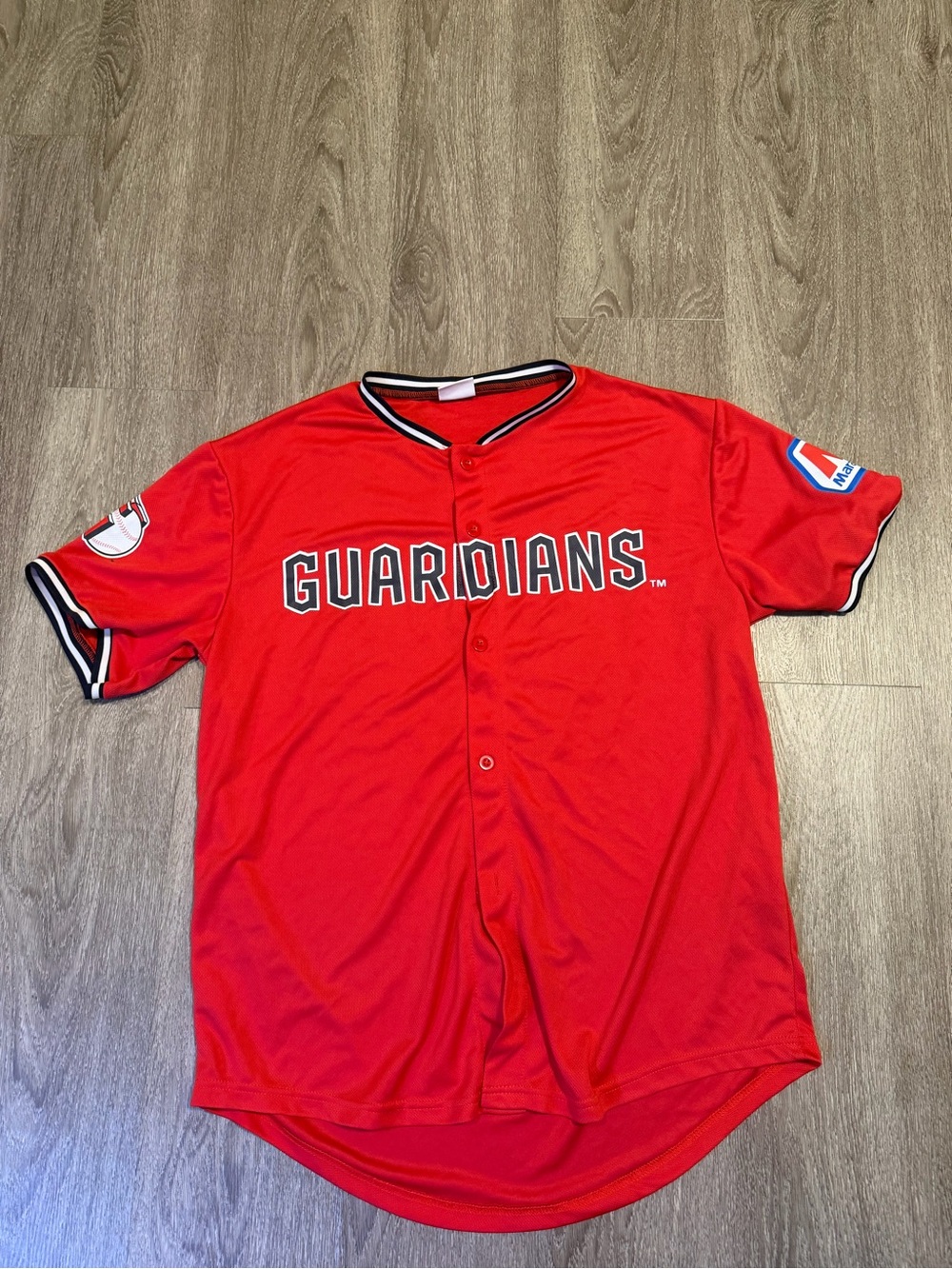 Cleveland Guardians Emmanuel Clase 48 Red Baseball Jersey BDA Sports Mens XL